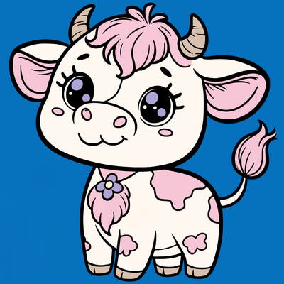 cute cow