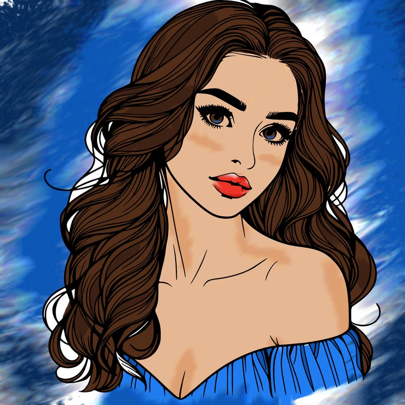 beautiful realistic girl