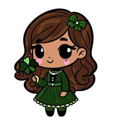 saint patrick’s day girl