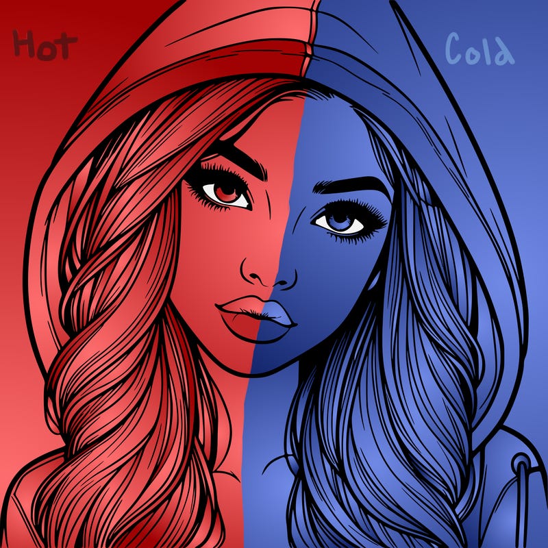 realistic beautiful girl with a hood on