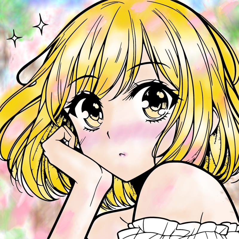 manga girl