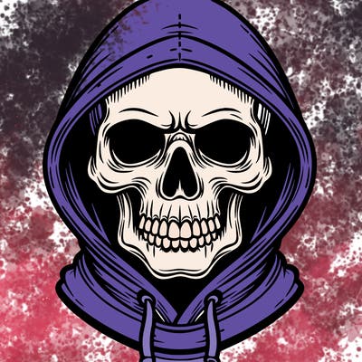 skull hoodie