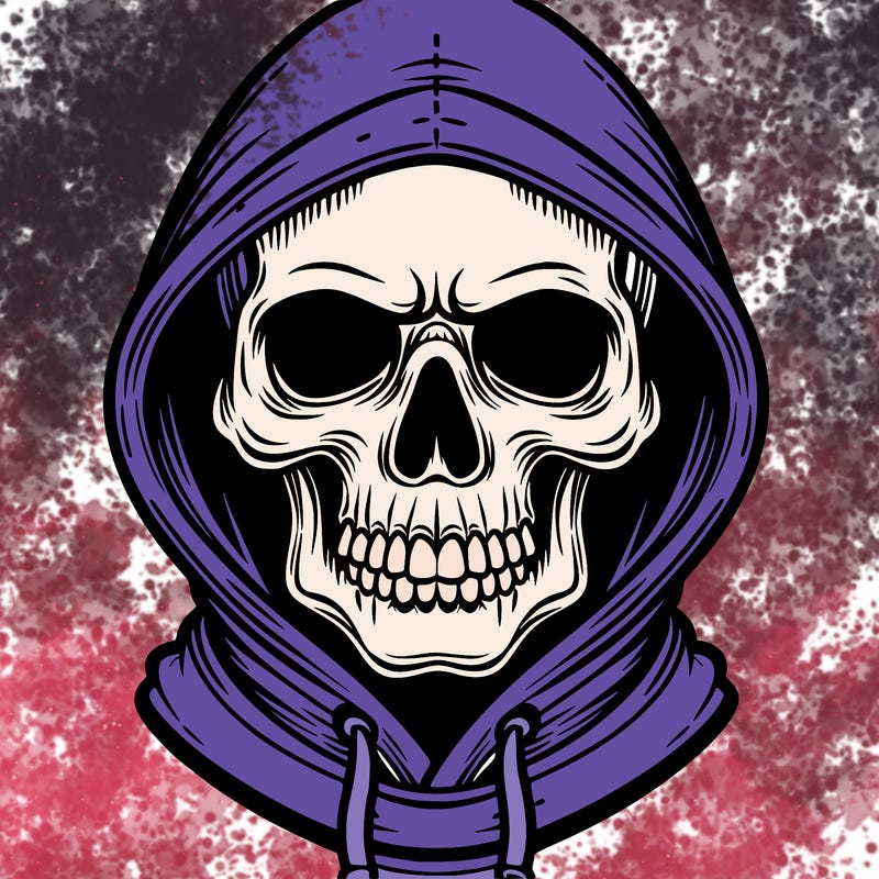 skull hoodie