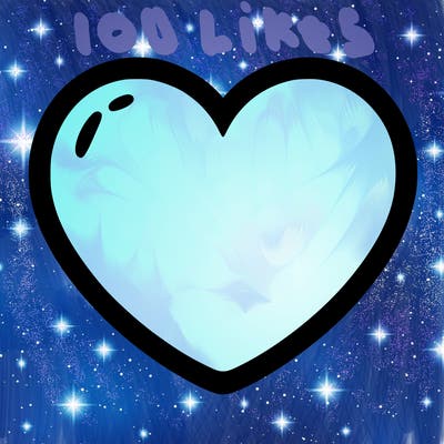 a blank heart