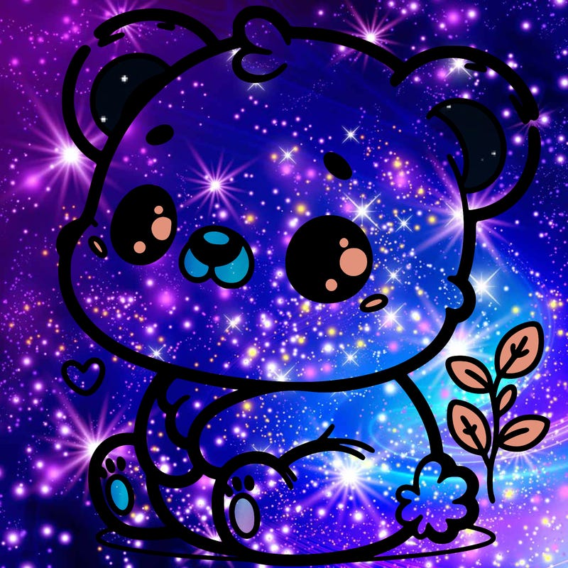 cute little baby bear