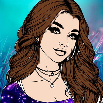 detailed realistic girl