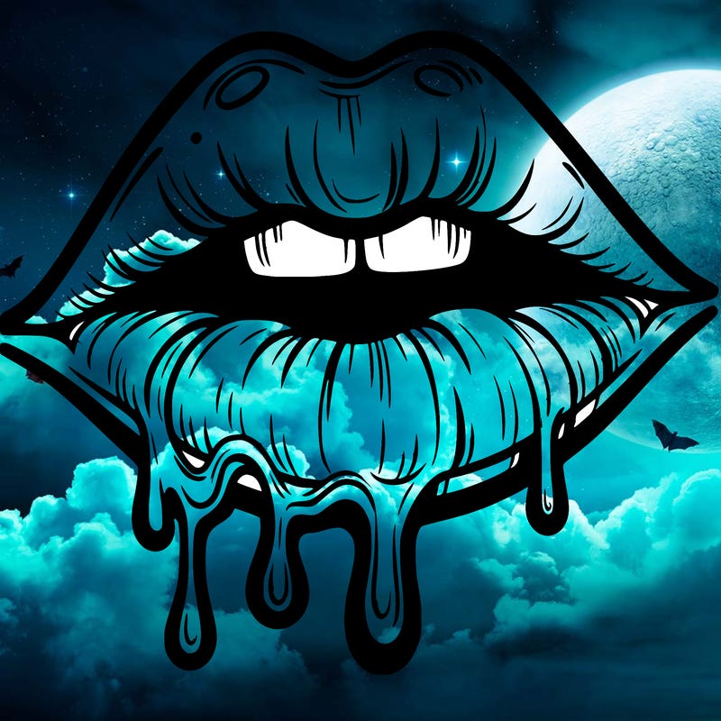 lips that look realistic and drip