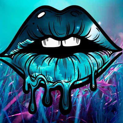 lips that look realistic and drip