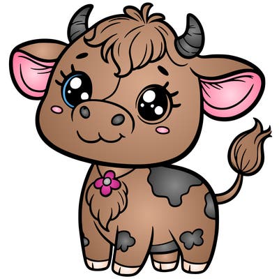 cute cow