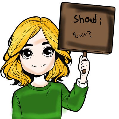 realistic girl holding up a sign