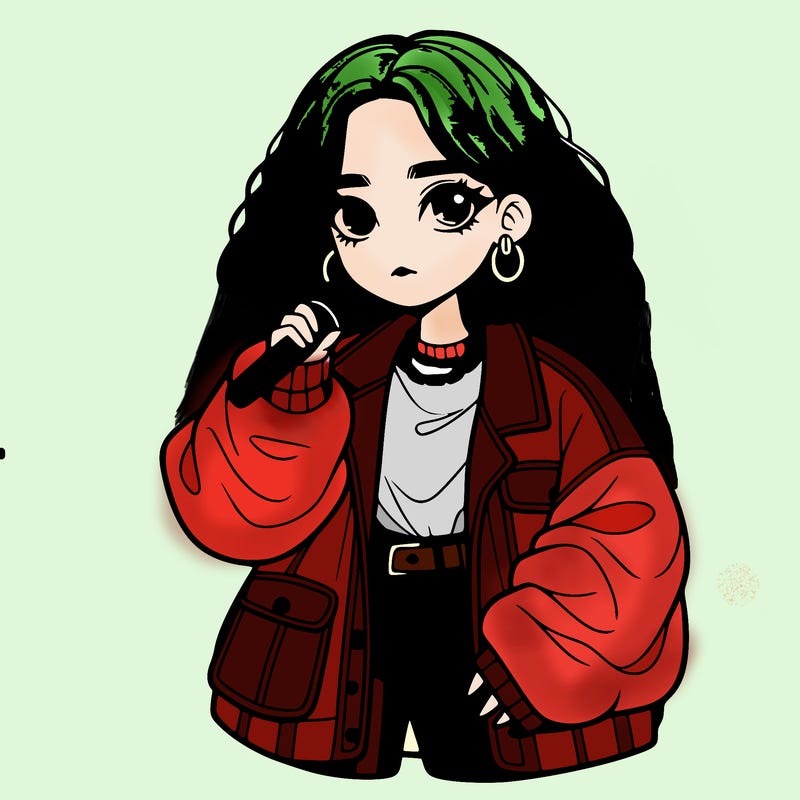 billie eilish, realistic