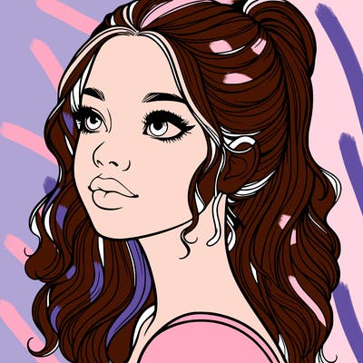 beautiful realistic girl