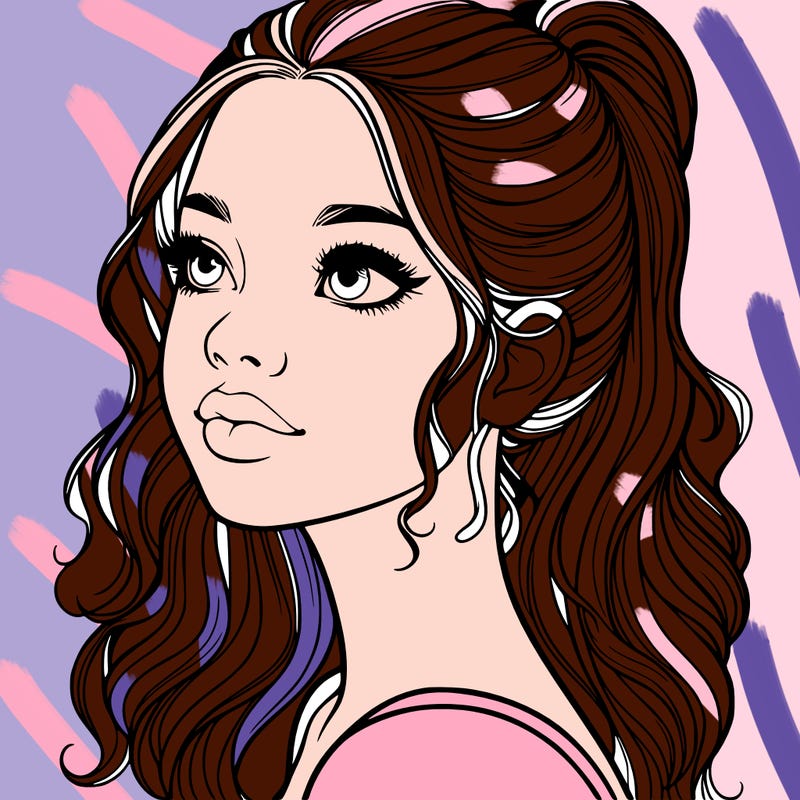 beautiful realistic girl