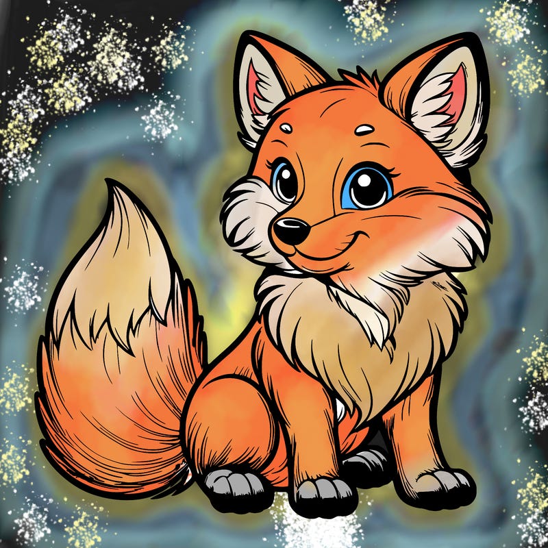 realistic fox