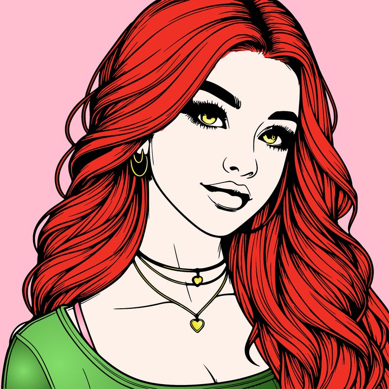 detailed realistic girl