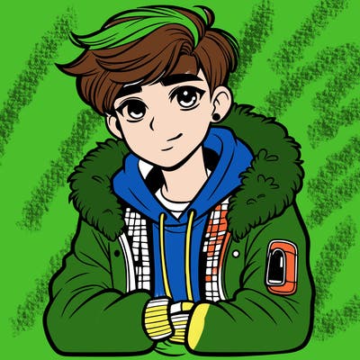 stylish teenager