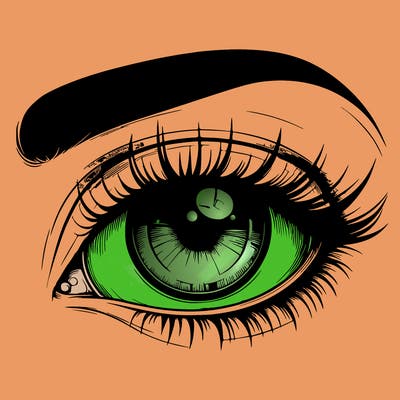 realistic eye