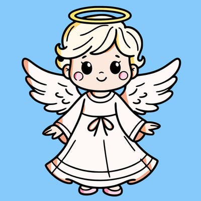an angel