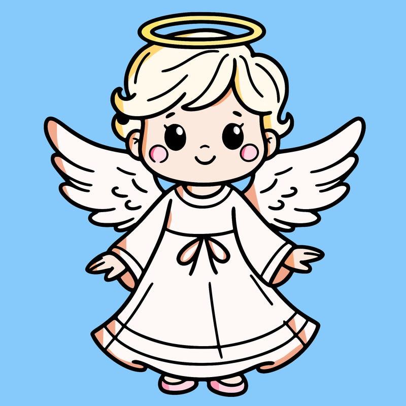 an angel