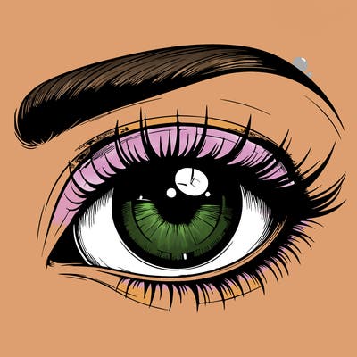 realistic eye
