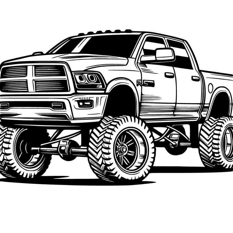 lifted dodge ram 2500