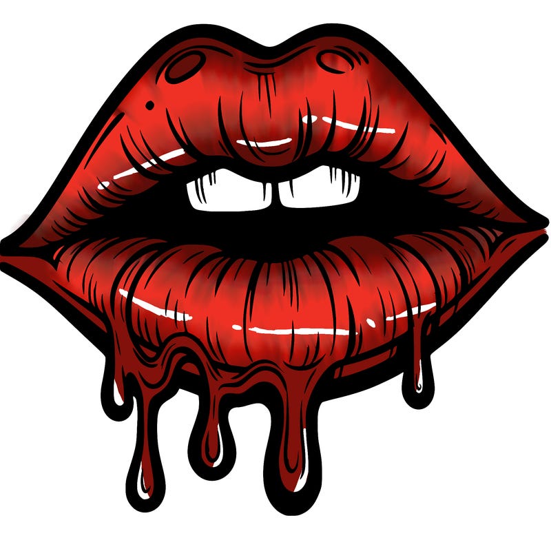 lips that look realistic and drip