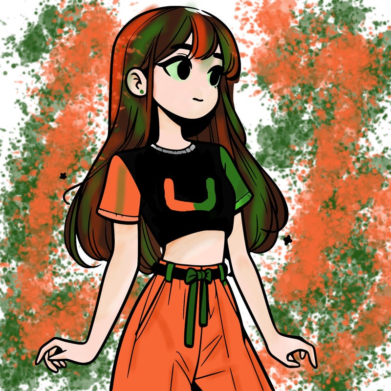 girl in a cute crop top