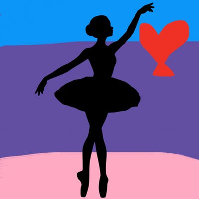 realistic ballerina