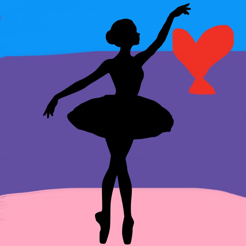 realistic ballerina