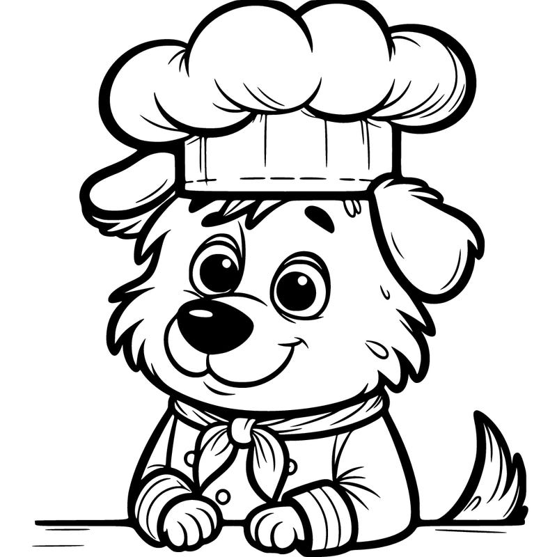 chef dog