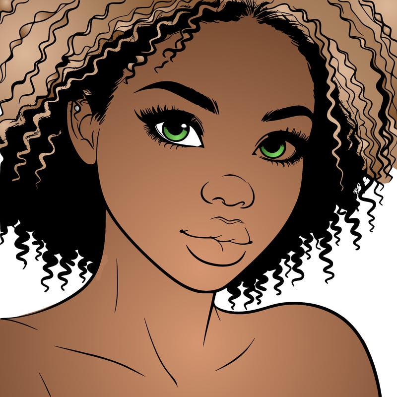 realistic black girl