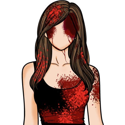 girl in tanktop realistic