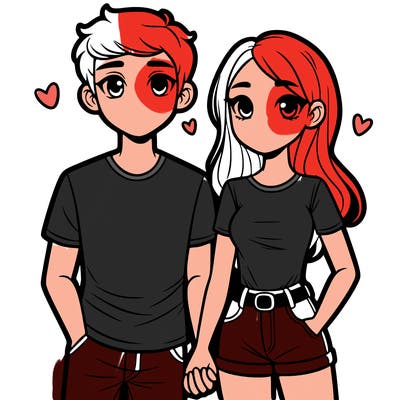 boyfriend and girlfriend