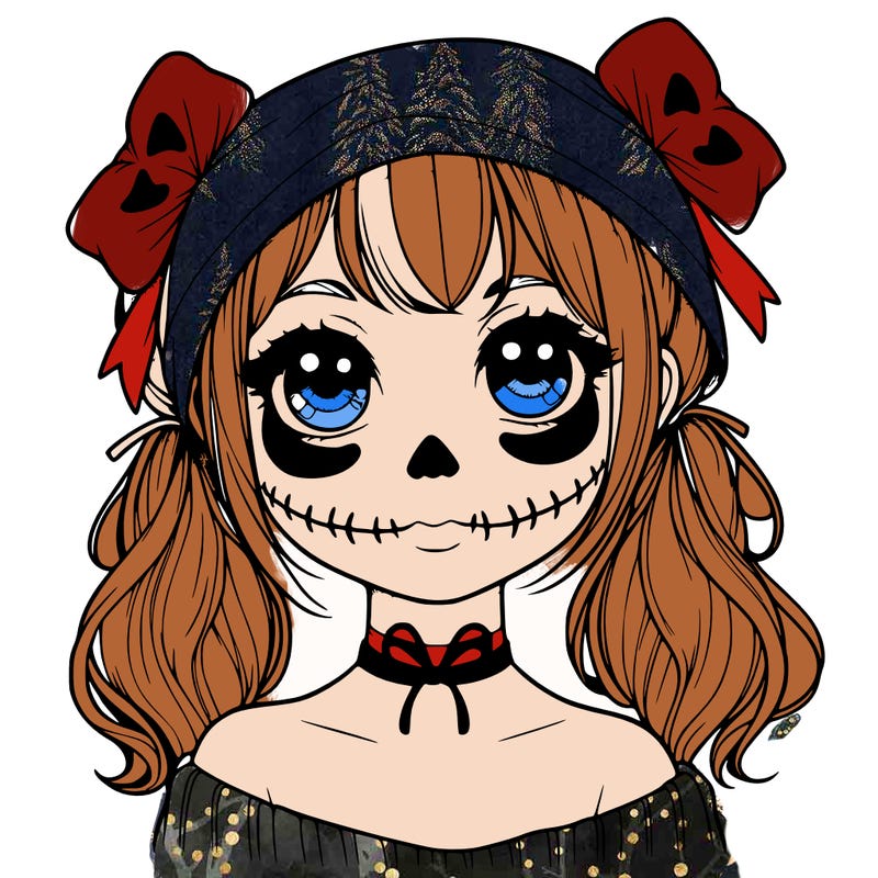 realistic girl halloween