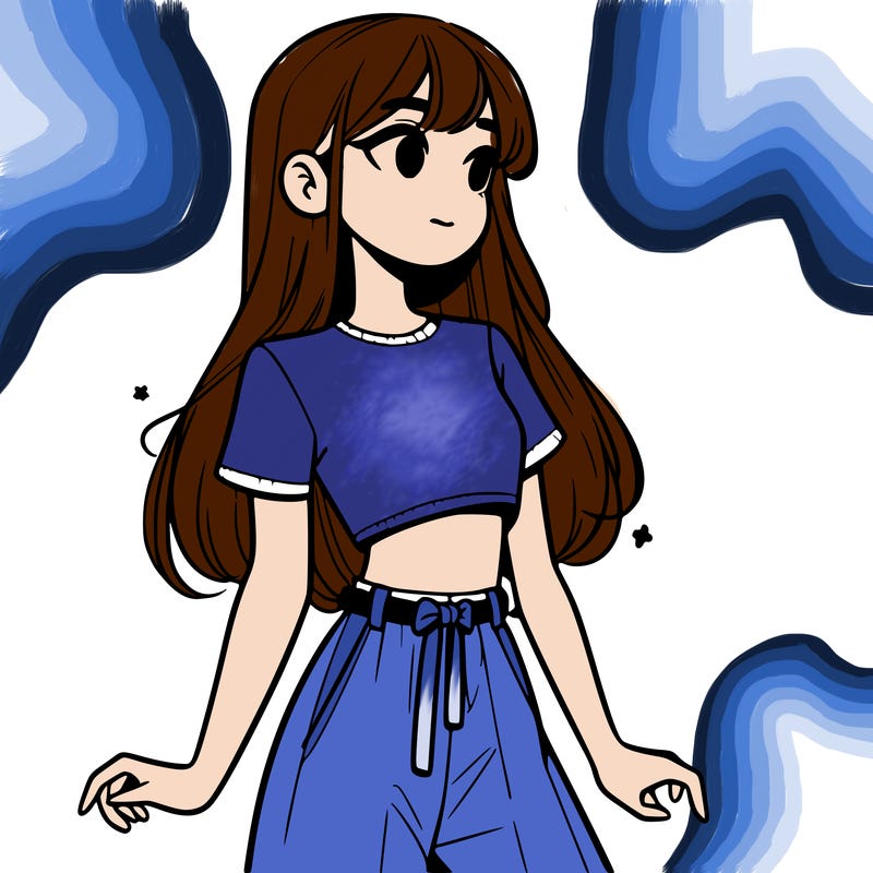 girl in a cute crop top