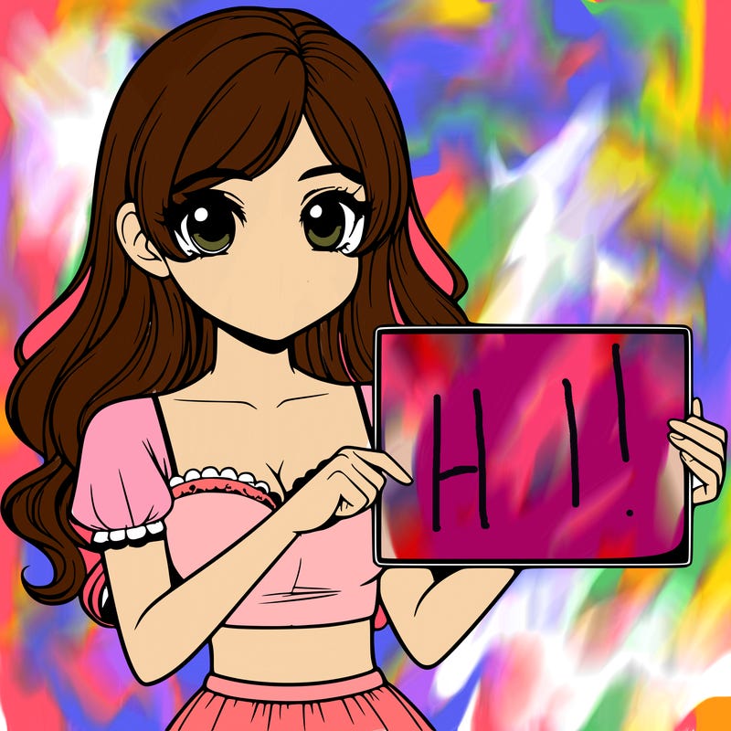 realistic pretty girl holding blank sign