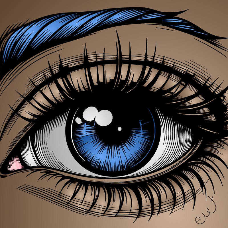 realistic eye