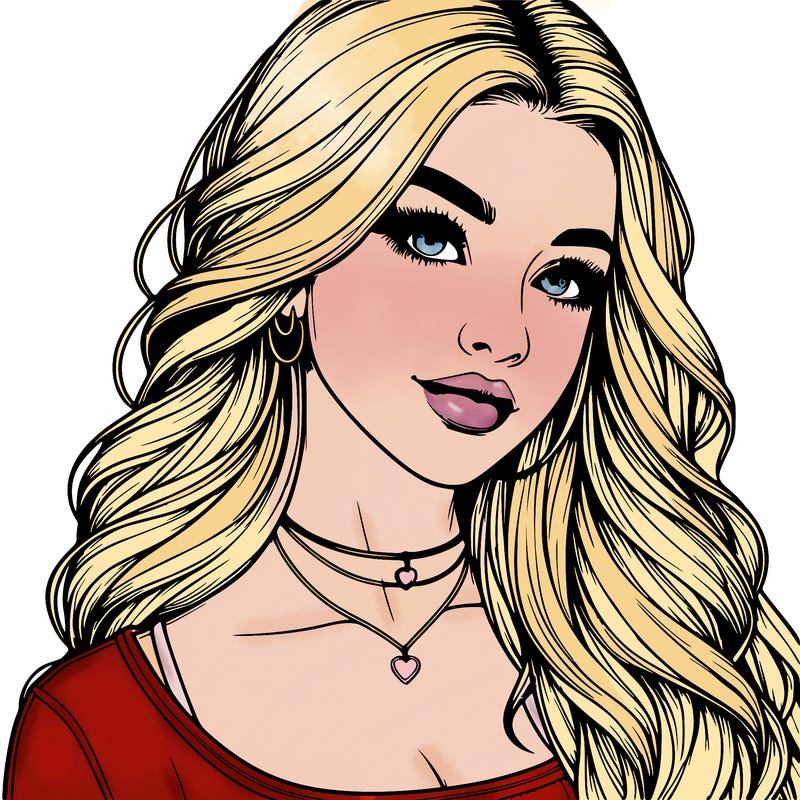 detailed realistic girl