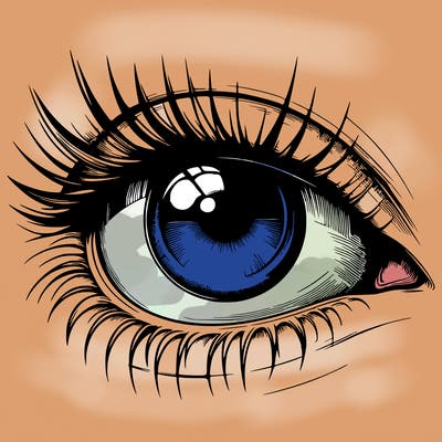 realistic eye
