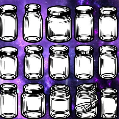 empty jars