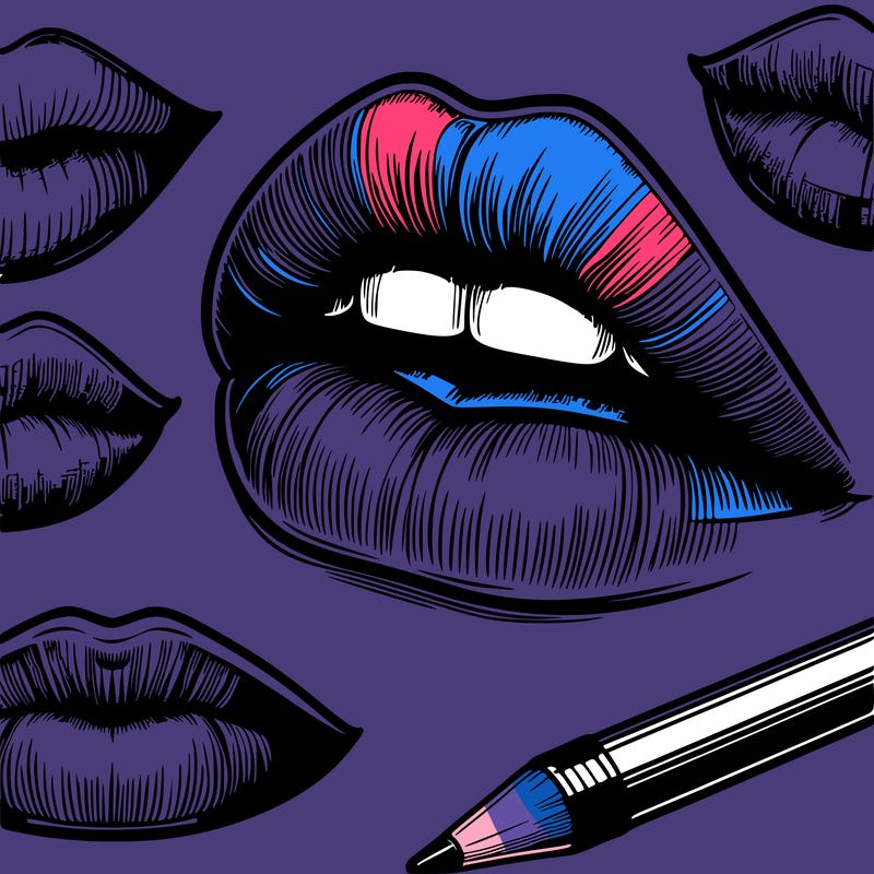 realistic  lips