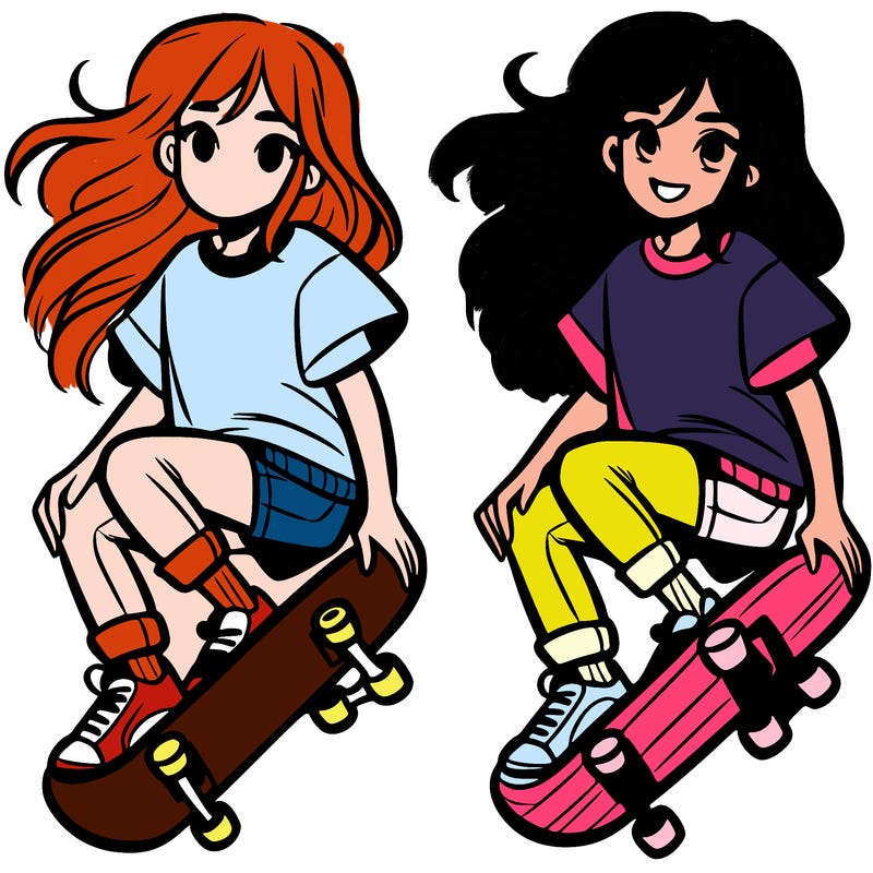 skate girl