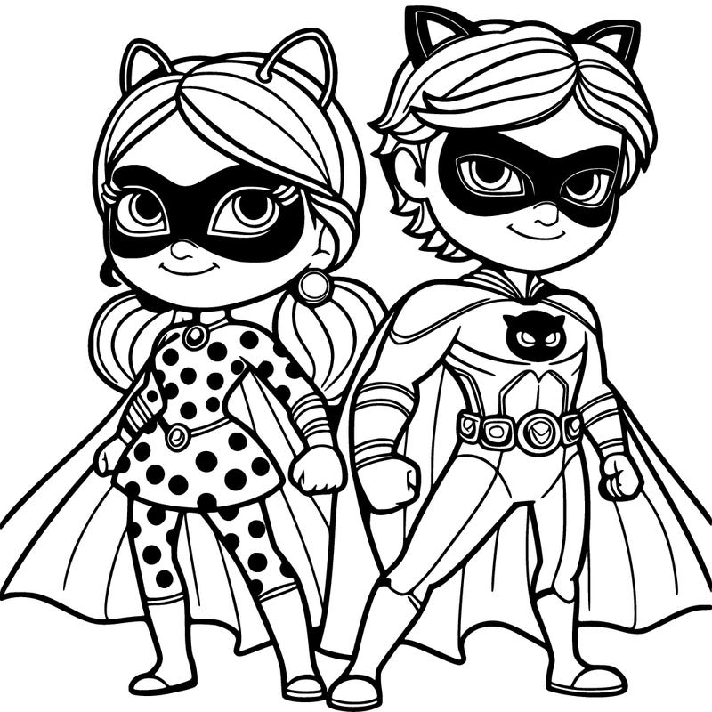 ladybug and cat noir
