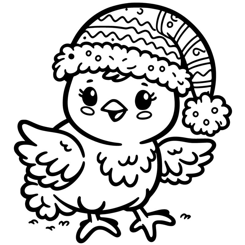 christmas chick
