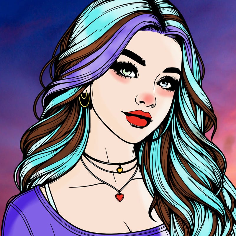 detailed realistic girl