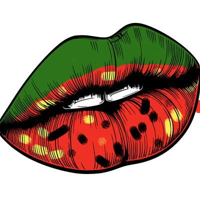 realistic lips