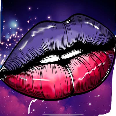 realistic lips