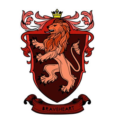 the gryffindor crest
