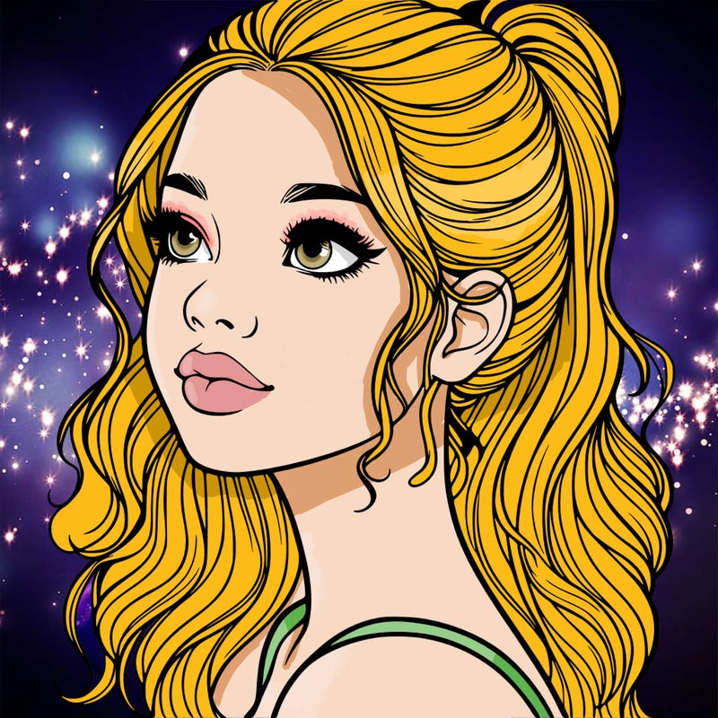 beautiful realistic girl