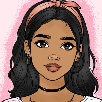 realistic teenage girl